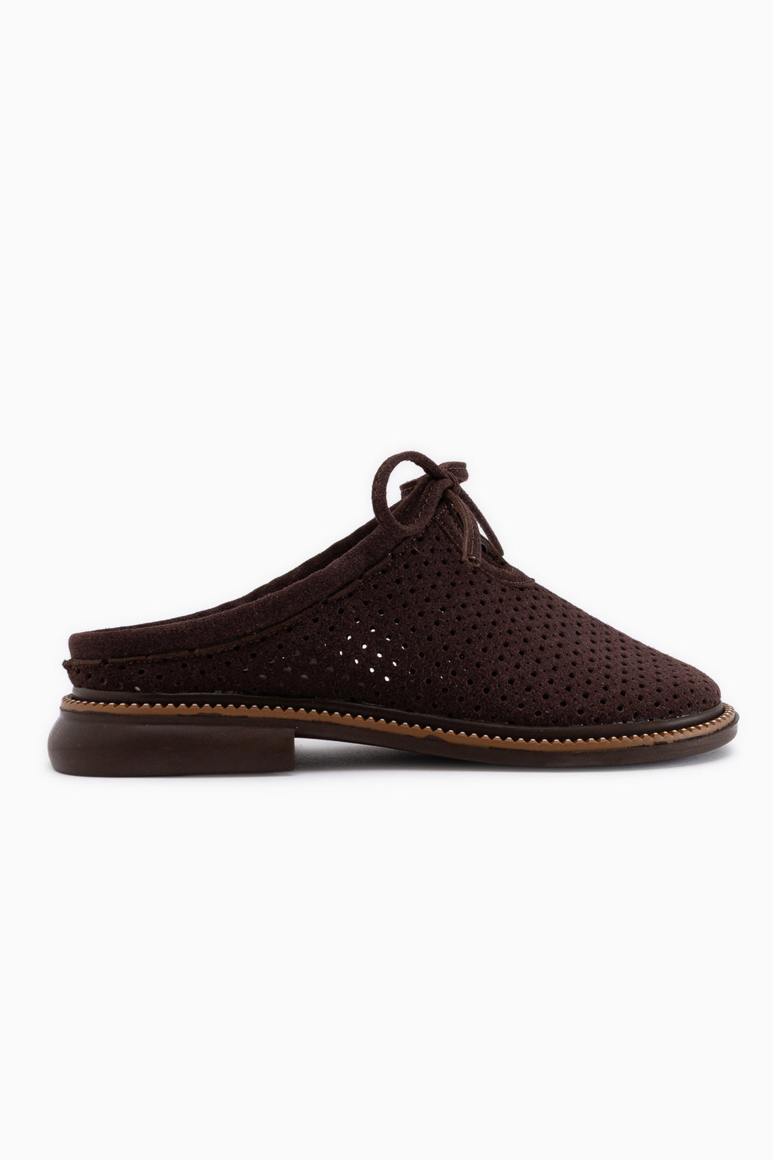Jela Brown Suede Women’s Slippers
