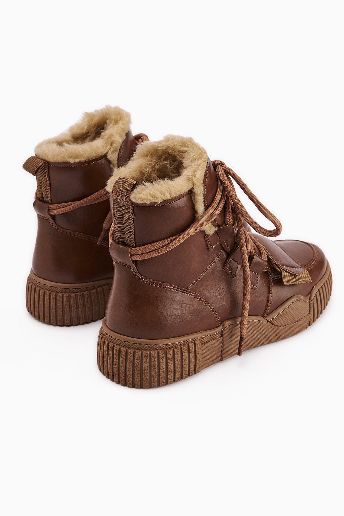 Yanisa Taba Fur-Lined Lace-up Women's Sport Boot