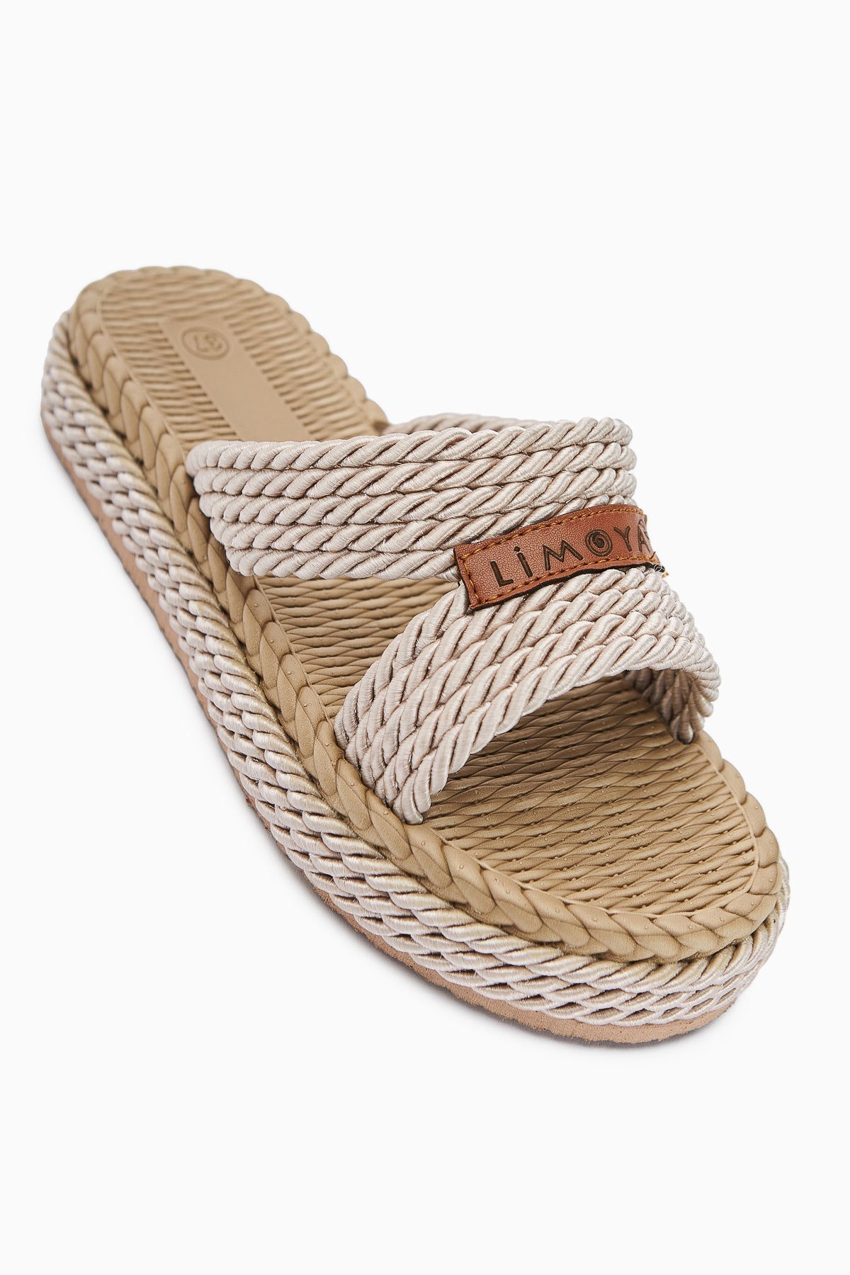 Menna Beige Comfort Women's Wicker Slipper