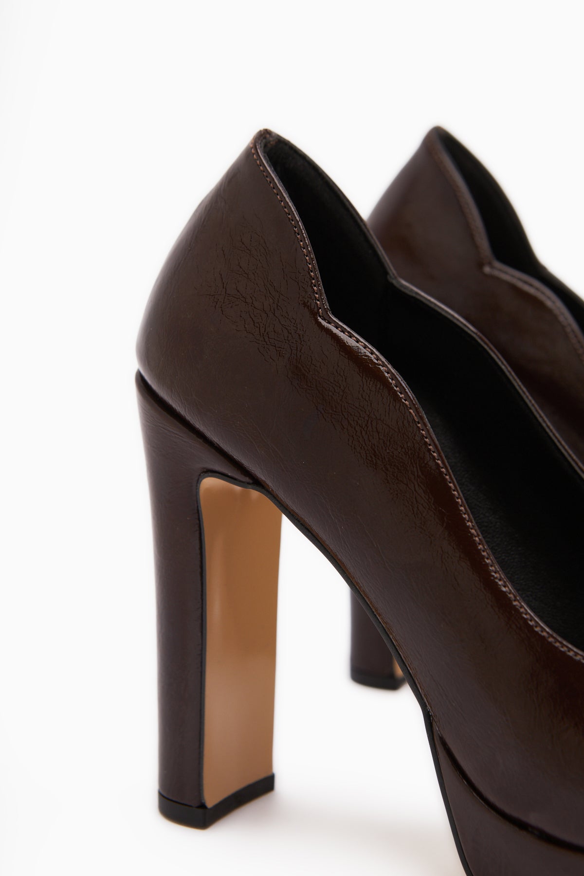 Ragni – Black Platform Heel Shoe (Women)