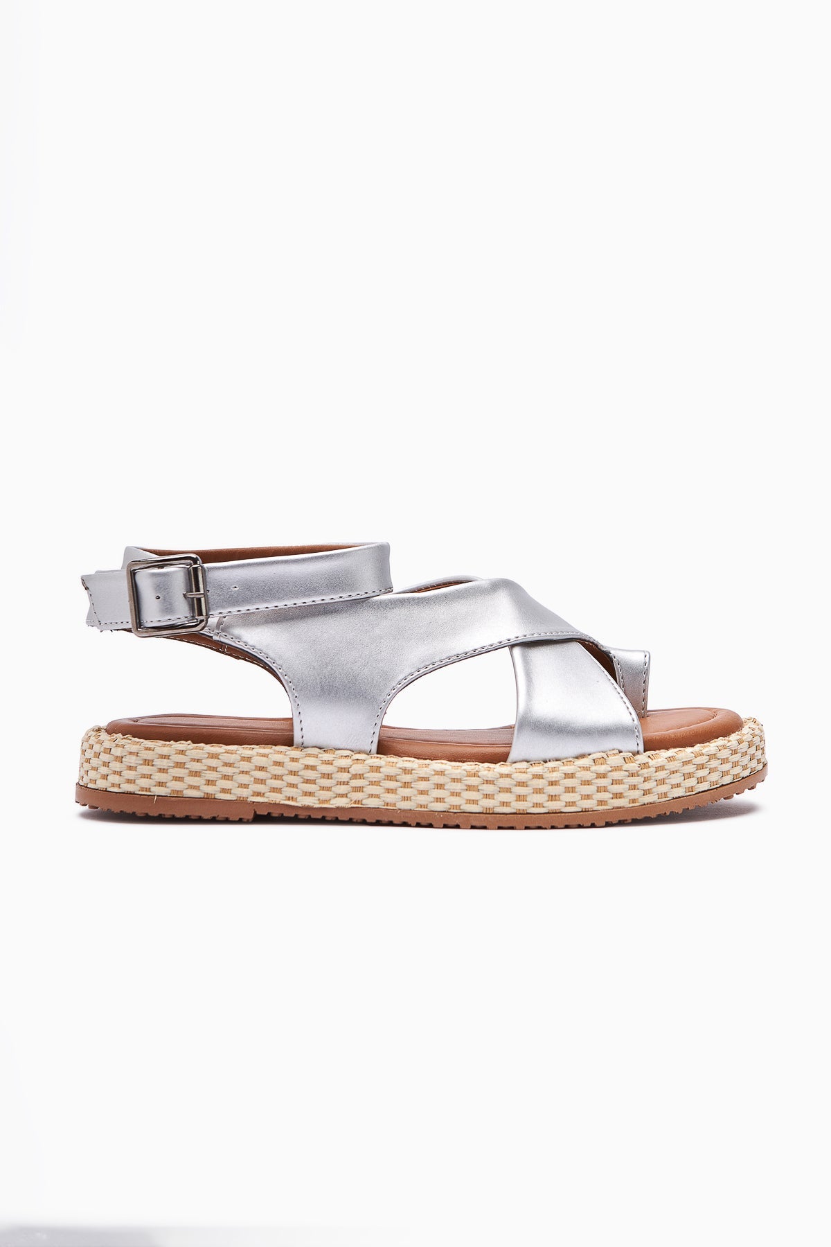 Kani Silver Thong Women's Sandals