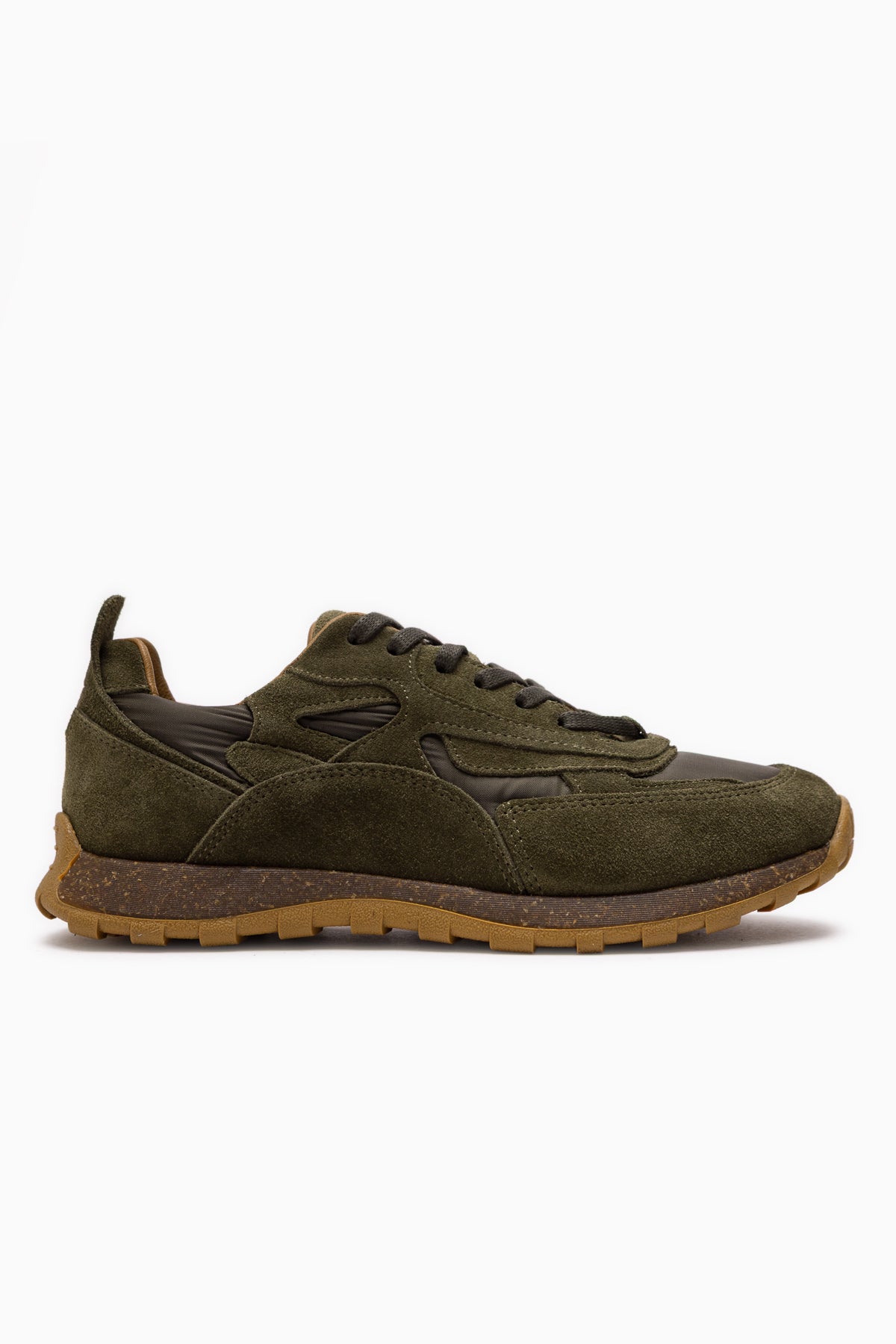 Selena Genuine Leather Khaki Suede Detailed Women’s Sneakers