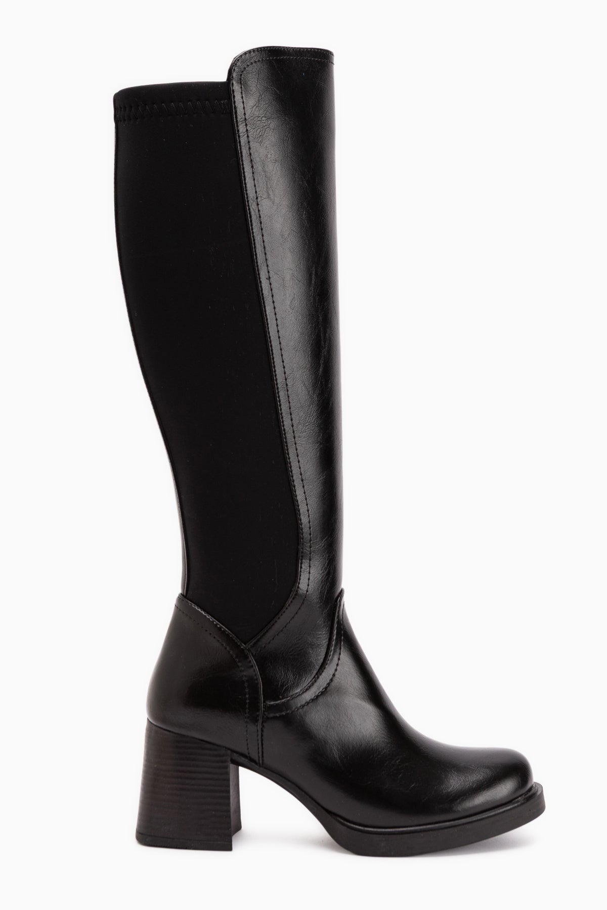 Mariya Black Heeled Women’s Boots