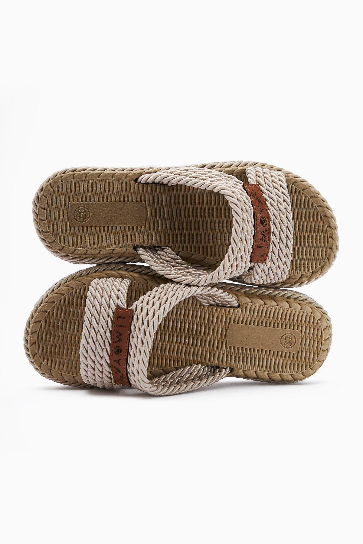 Menna Beige Comfort Women's Wicker Slipper