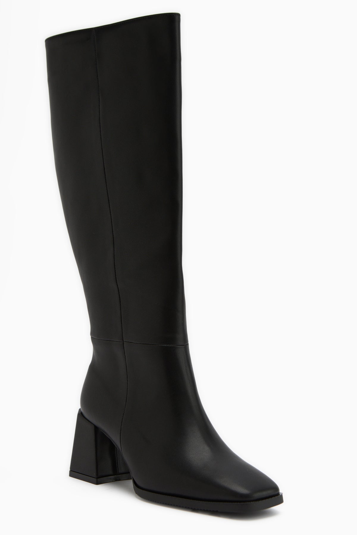 Carima Black Square Toe Women’s Boots