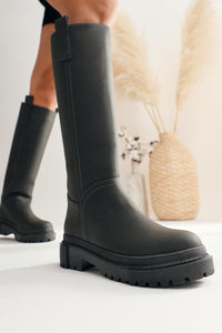 Dayna Smoky Thick Sole Pull-On Boot