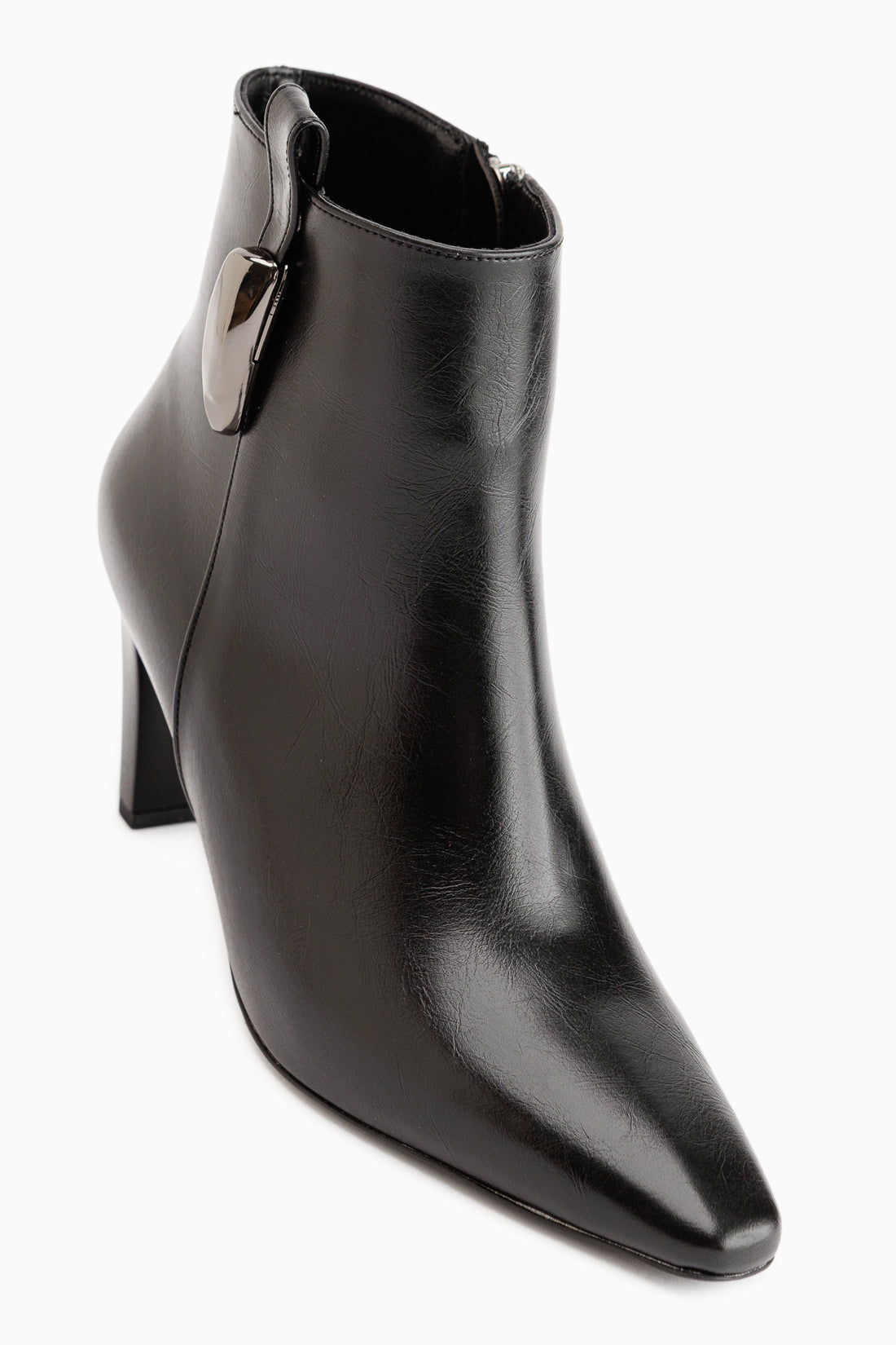 Gina Black Heeled Women’s Boots