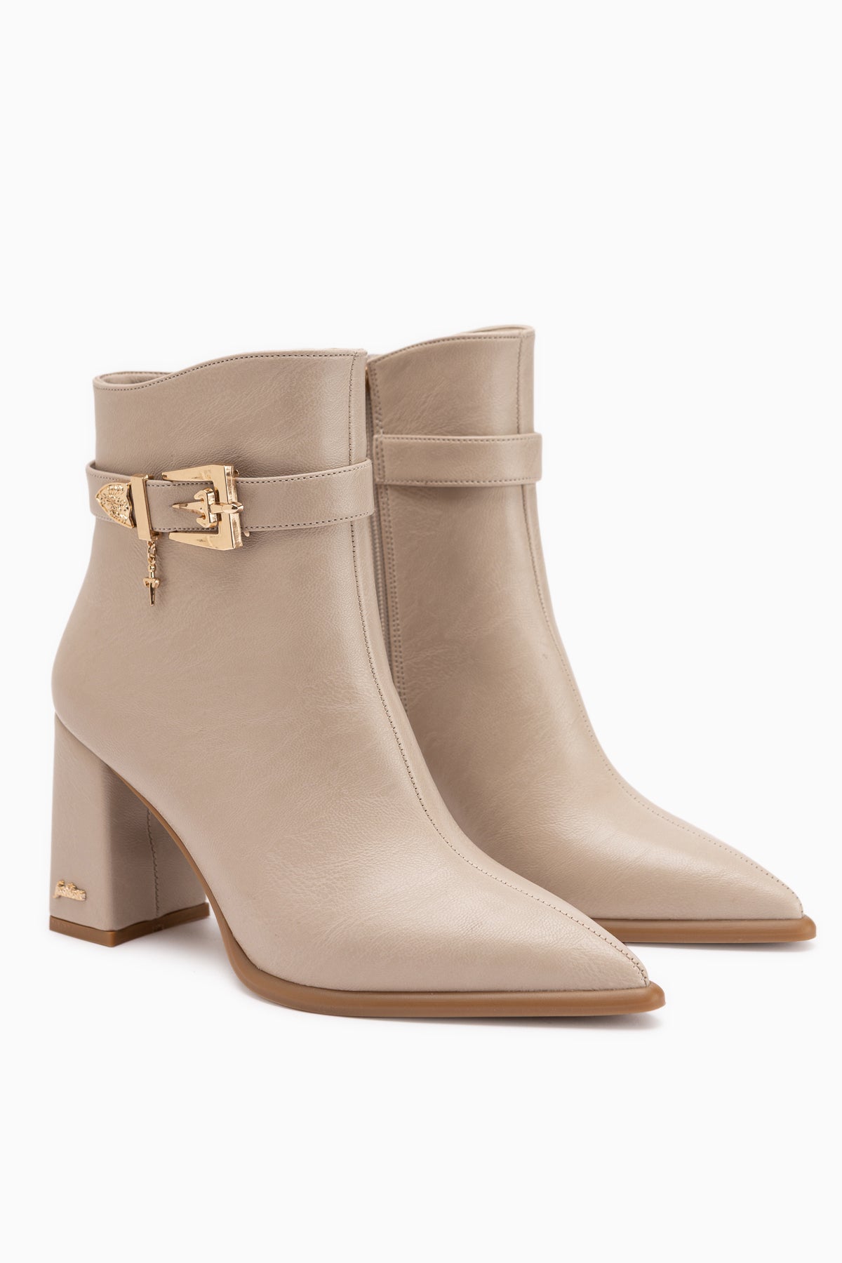Lorie Beige Removable Cuff Women’s Boots