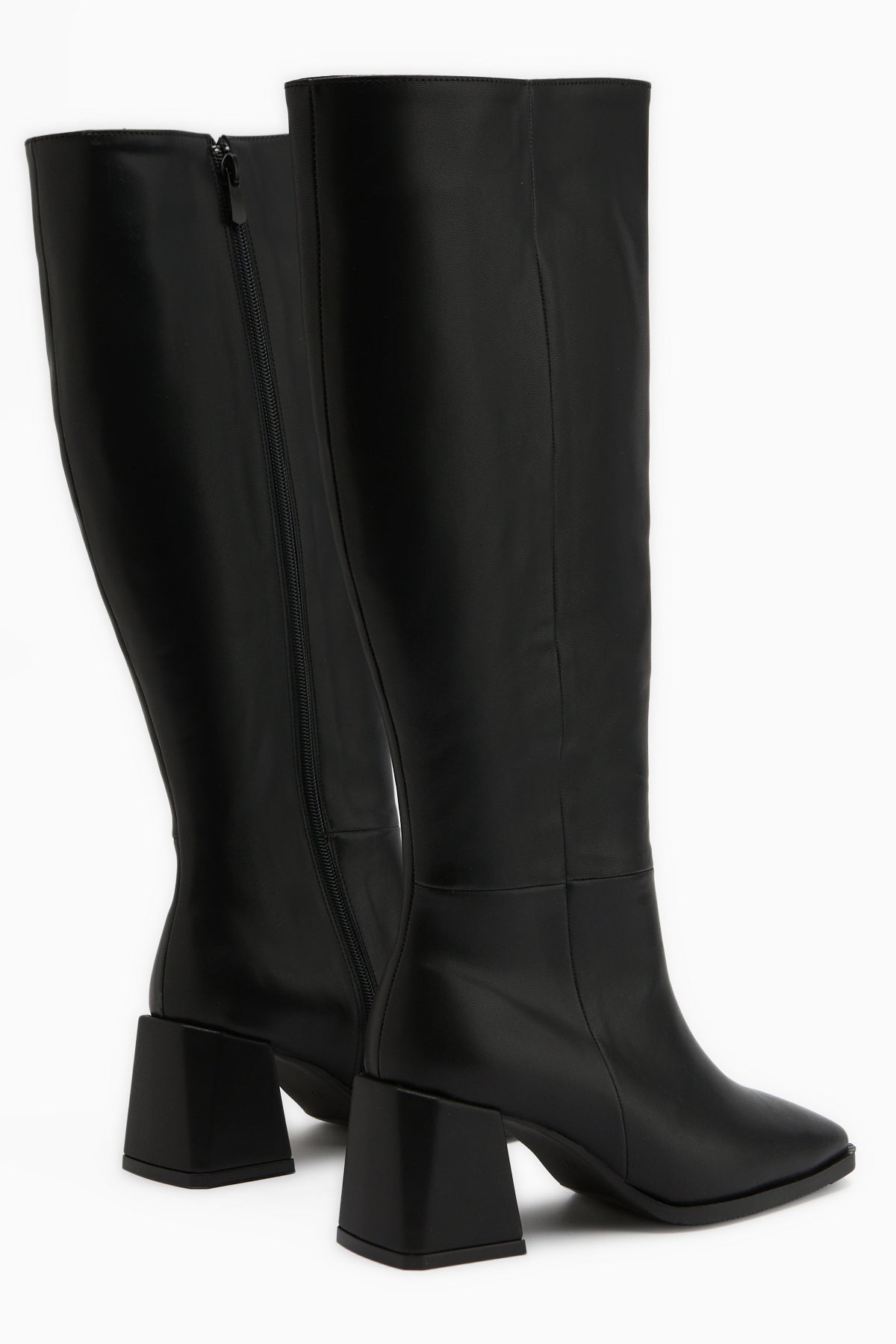 Carima Black Square Toe Women’s Boots
