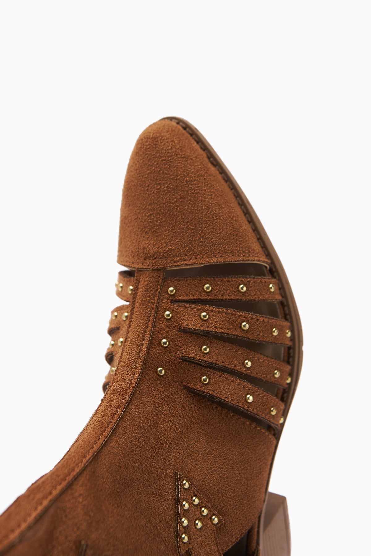 Mayra – Cognac Suede Back-Zip Western Summer Boot (Women)