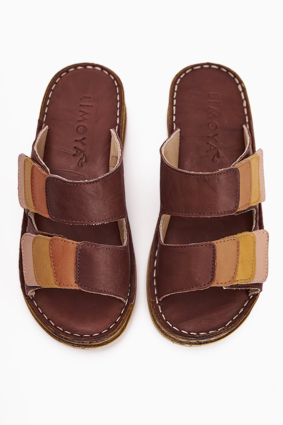 Genuine Leather Kassid Tan Comfort Slippers