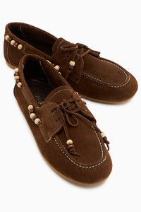 Liah – Genuine Leather Brown Loafer (Women)