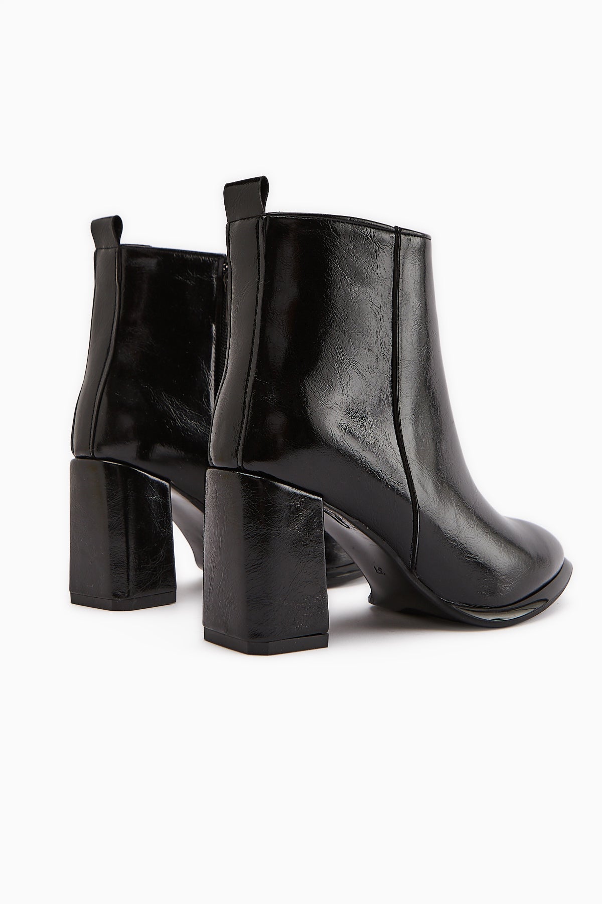 Gloria Black Heeled Women's Boot