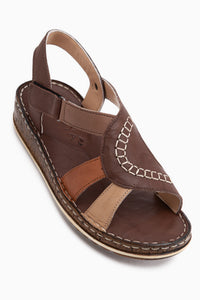 Cathrin Genuine Leather Brown Women’s Sandal