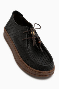 Abida Genuine Leather Black Loafer Women’s Daily Shoes