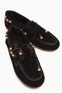 Liah – Genuine Leather Black Loafer (Women)