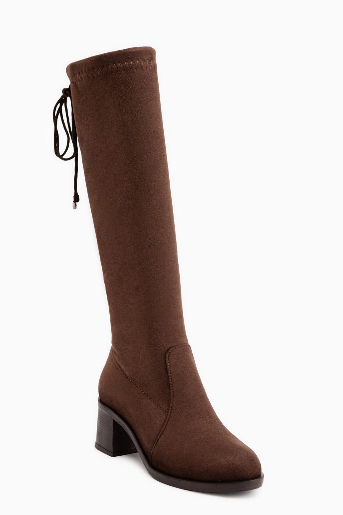 Toni Brown Suede Stretch Women’s Boots