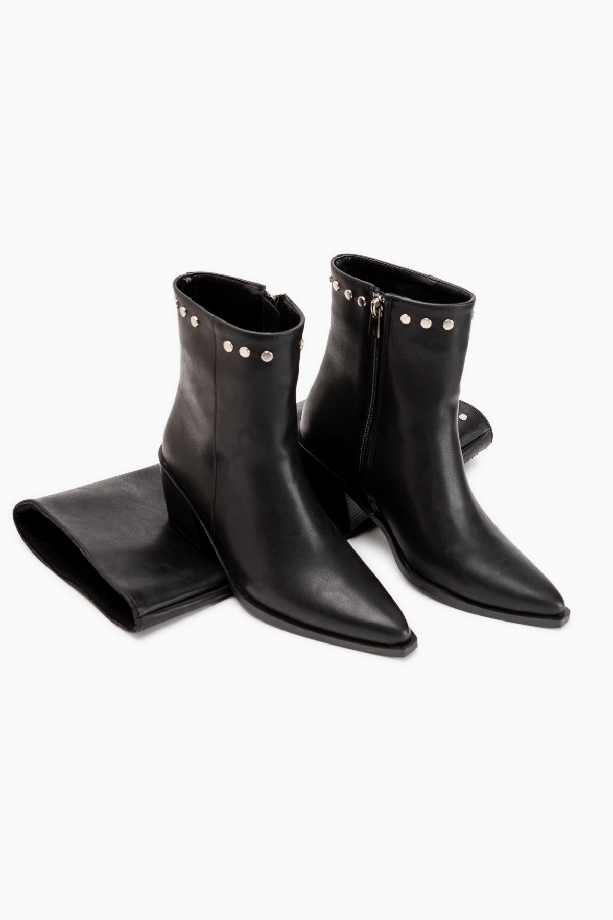 Liddy Black Removable Cuff Women’s Boots