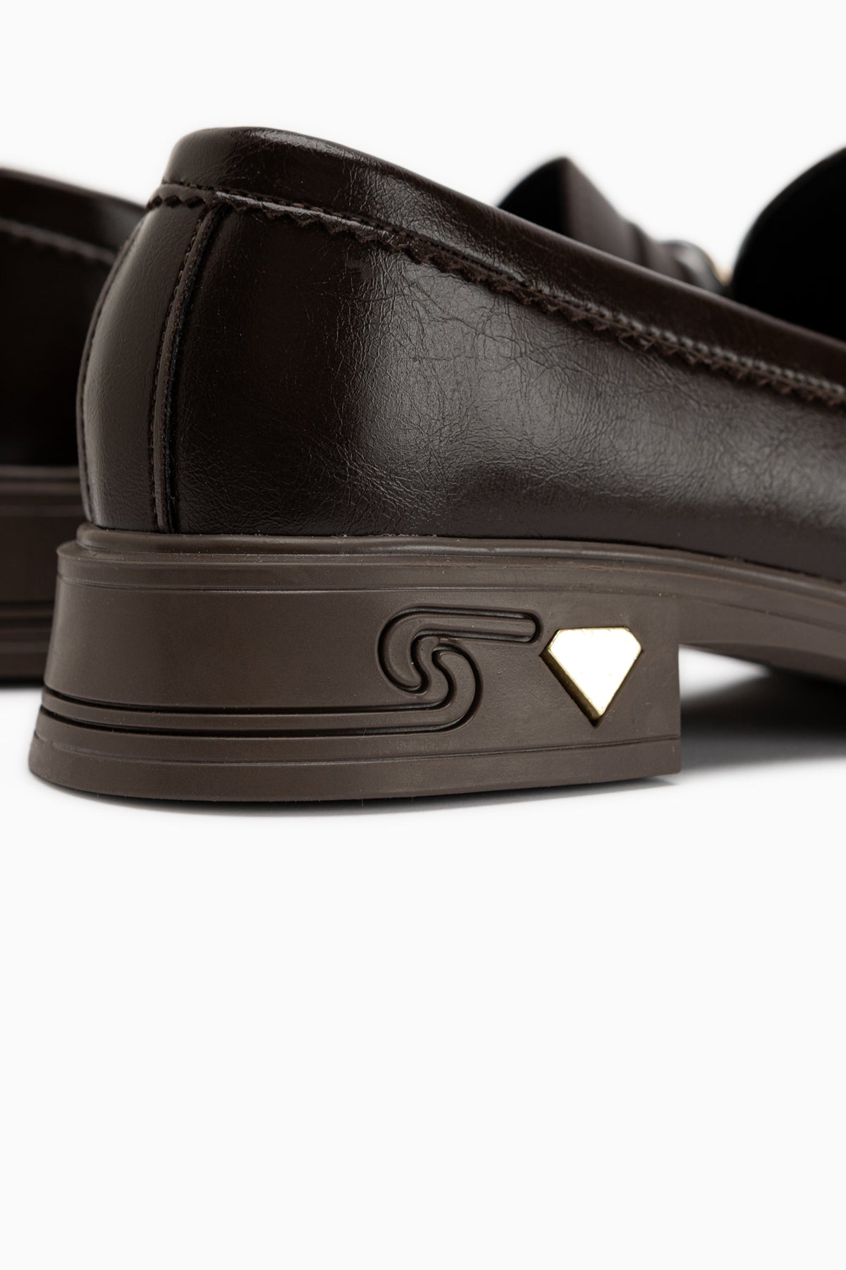 Emilia Brown Buckled Women’s Loafer Daily Shoes