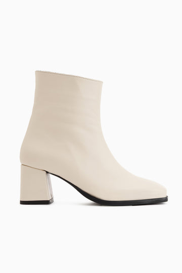 Margot Beige Square Toe Women’s Boots