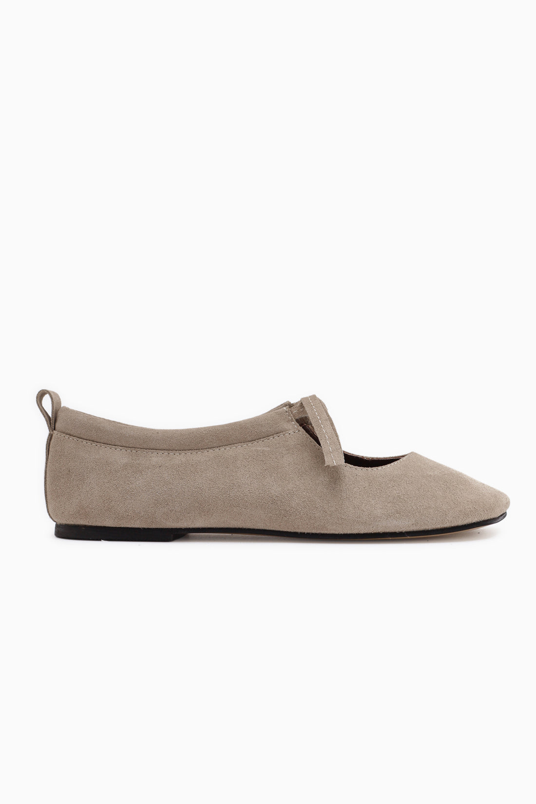 Ninva Genuine Leather Beige Bow Lace Women’s Ballet Flats