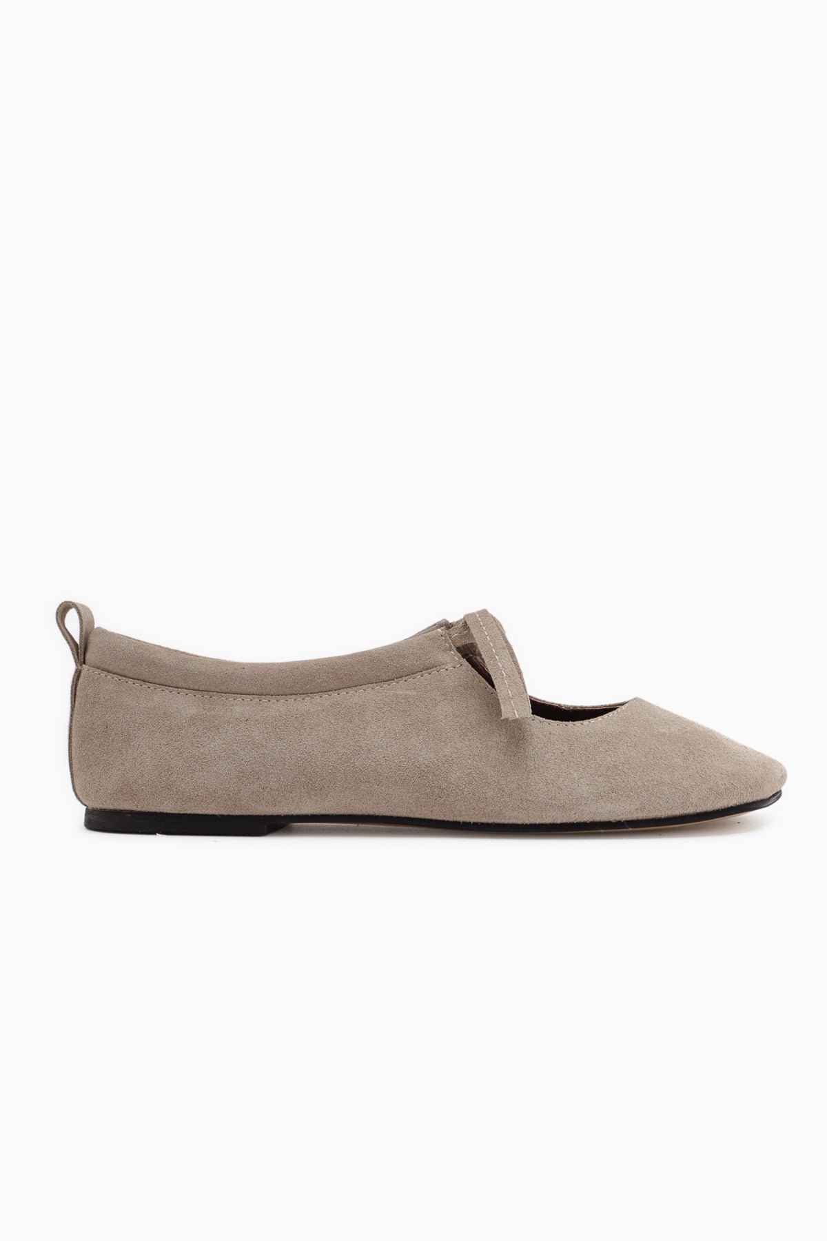 Ninva Genuine Leather Beige Bow Lace Women’s Ballet Flats