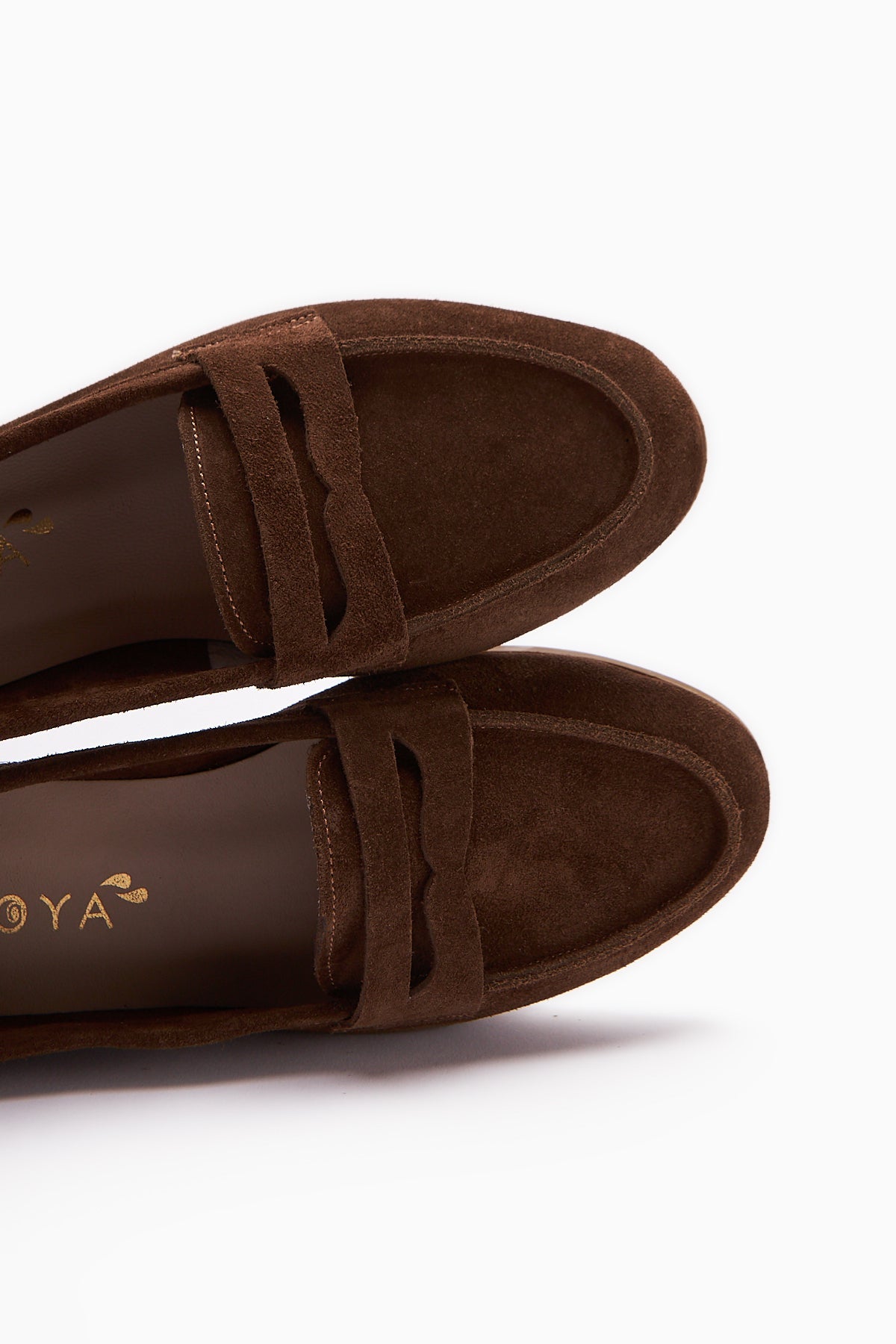 Solina Genuine Leather – Brown Suede Loafer (Women)