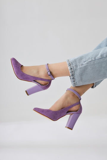 Kyle – Lilac Ankle-Cuff High-Heel Heeled Shoe (Women)