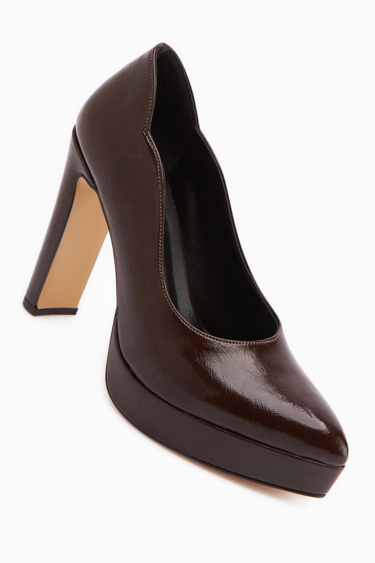 Ragni – Black Platform Heel Shoe (Women)