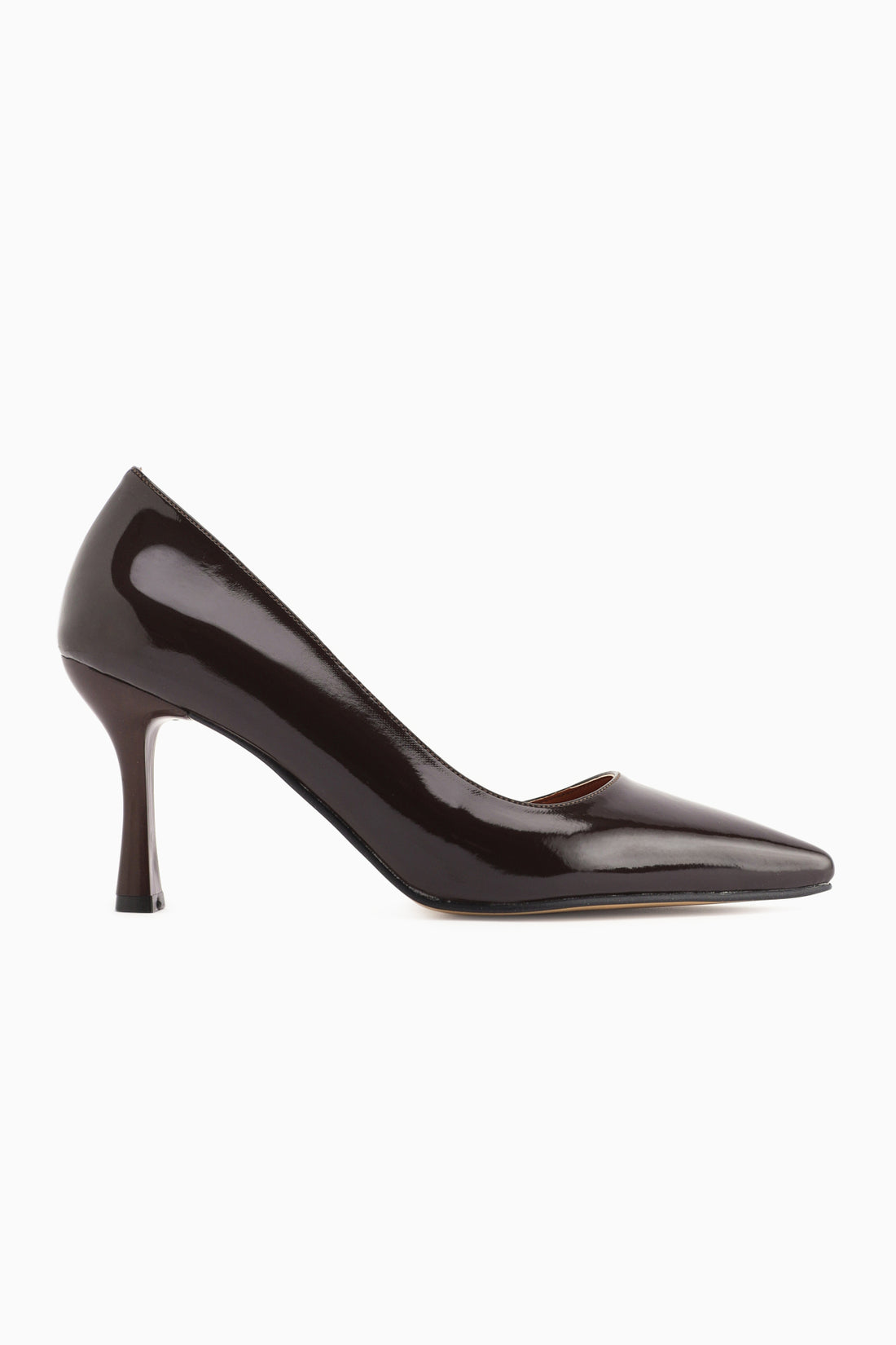 Flory Brown Patent Women’s Heeled Shoes Stiletto