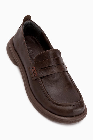 Mari Brown Thick Sole Women’s Loafer Shoes