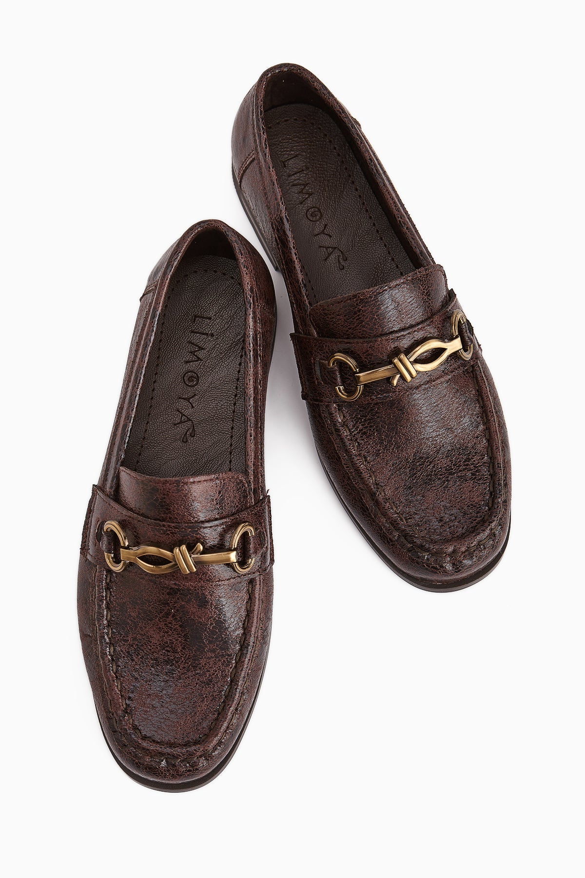 Kali – Brown Chain-Detail Loafer (Women)