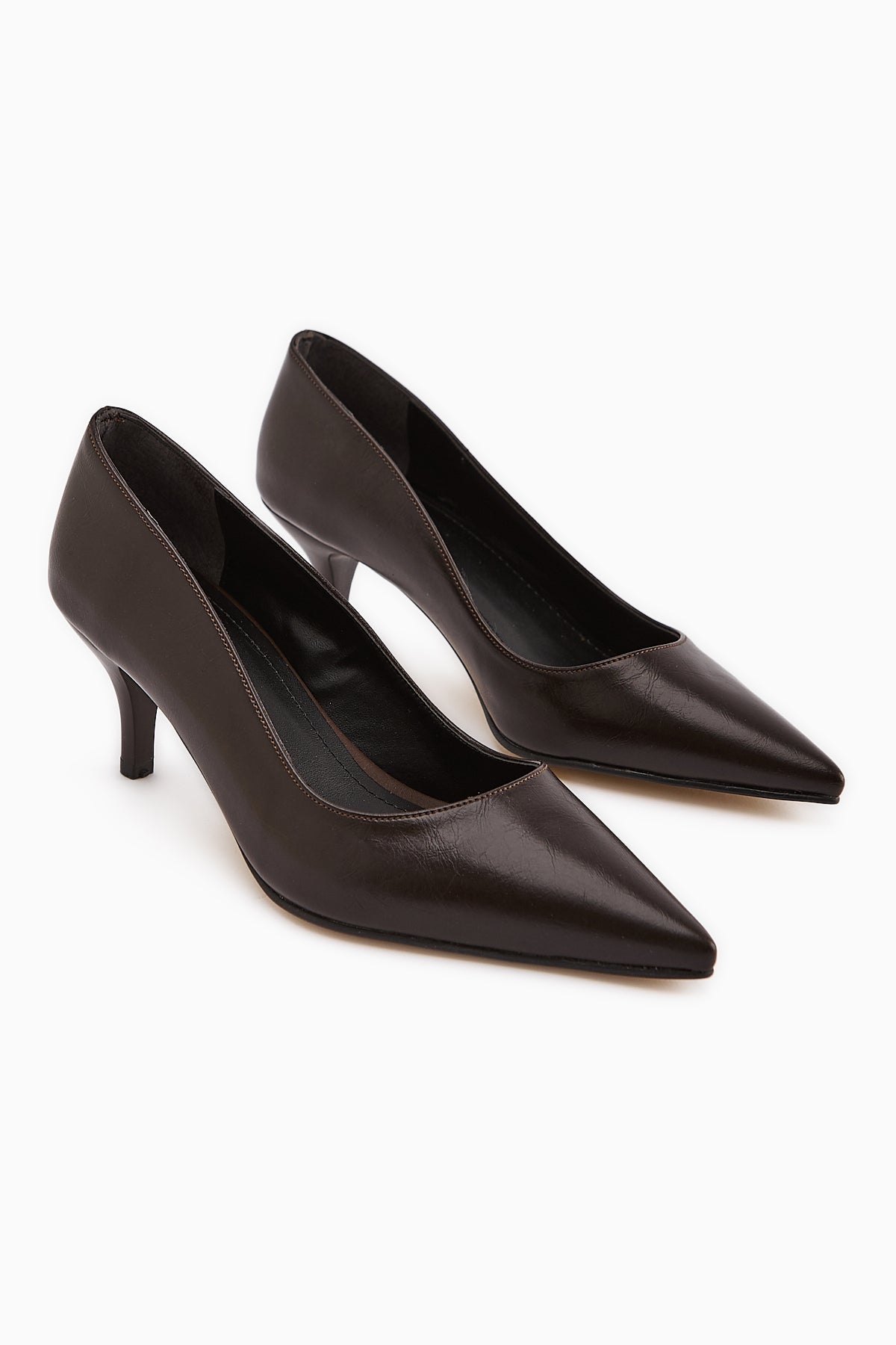 Flora – Brown Stiletto Heeled Shoe (Women)