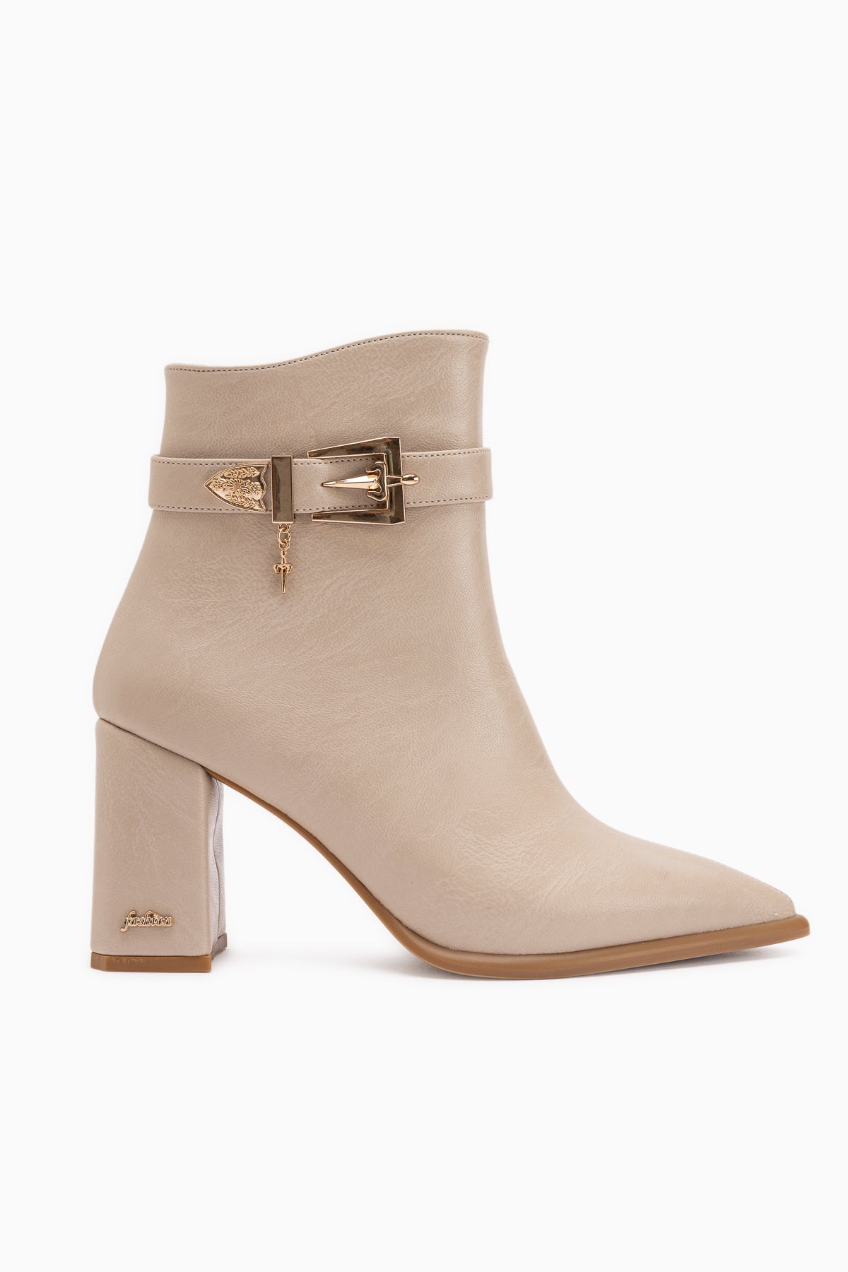 Lorie Beige Removable Cuff Women’s Boots