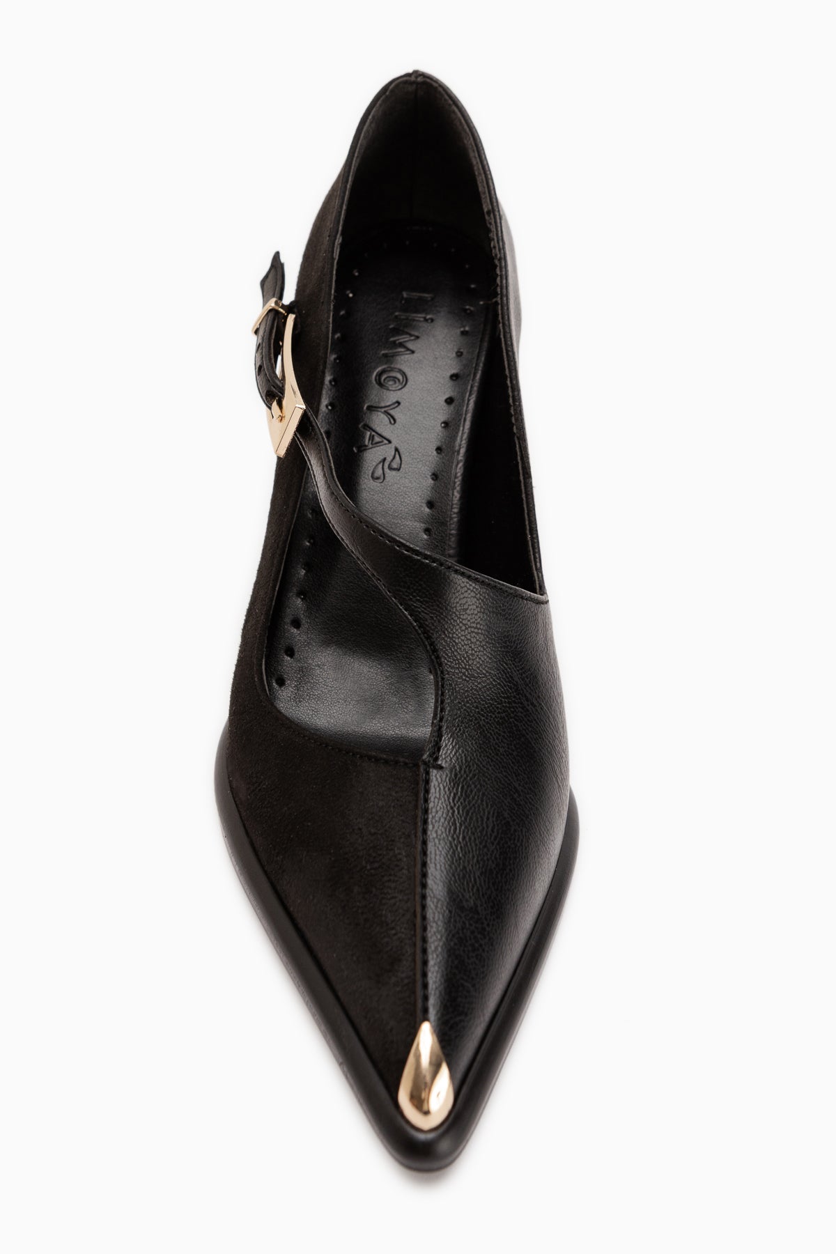 Cruse Black Belted Women’s Heeled Shoes