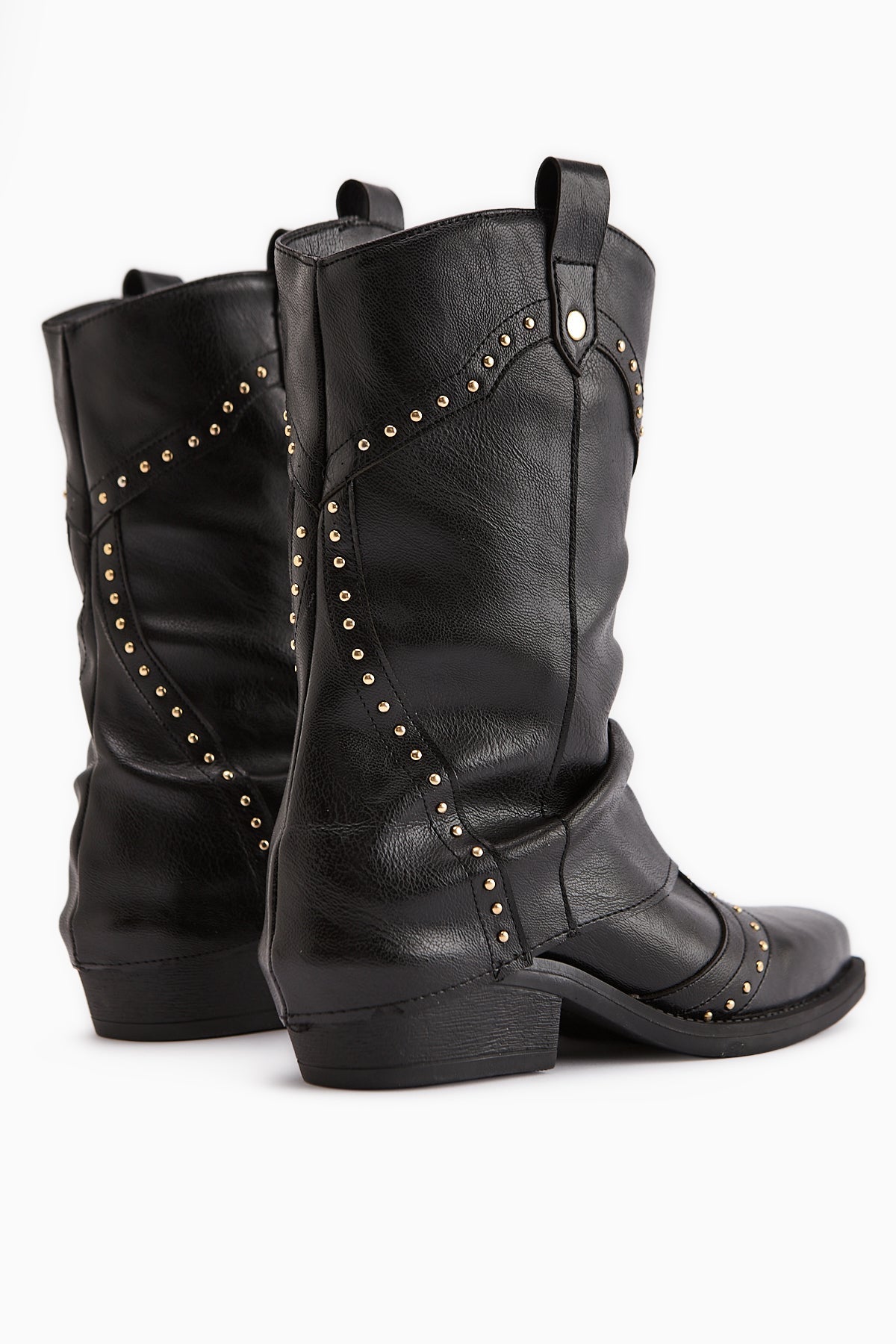 Joli Women's Black Western Cowboy Boots