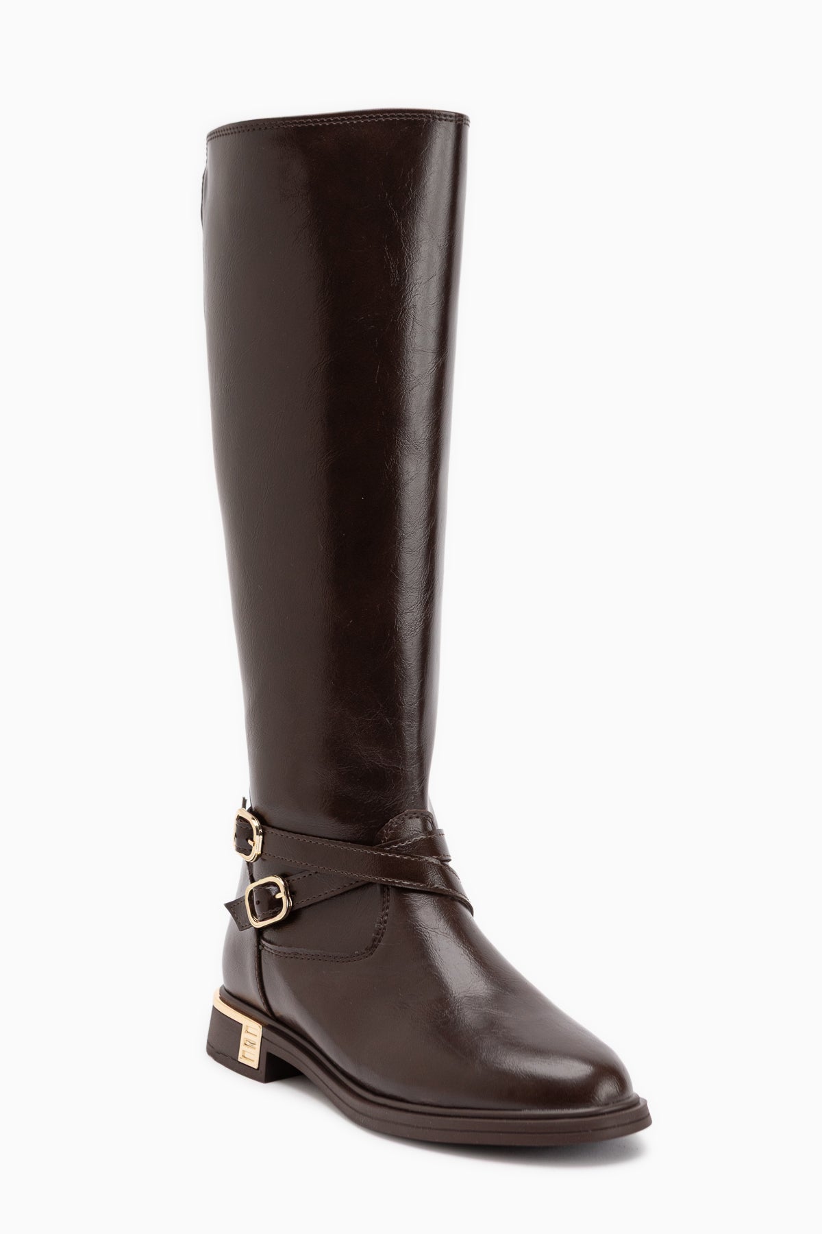 Janell Brown Belt Detailed Women’s Boots