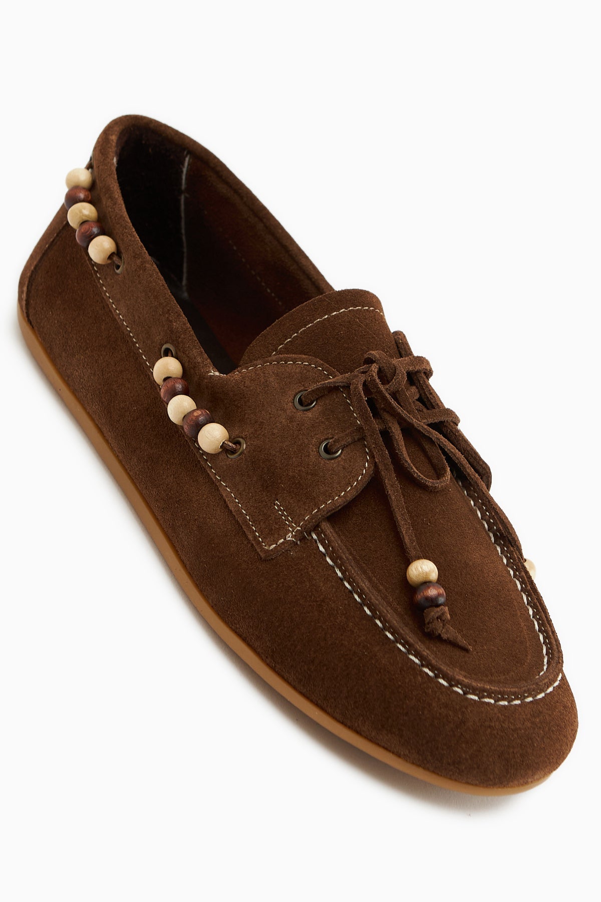 Liah – Genuine Leather Brown Loafer (Women)