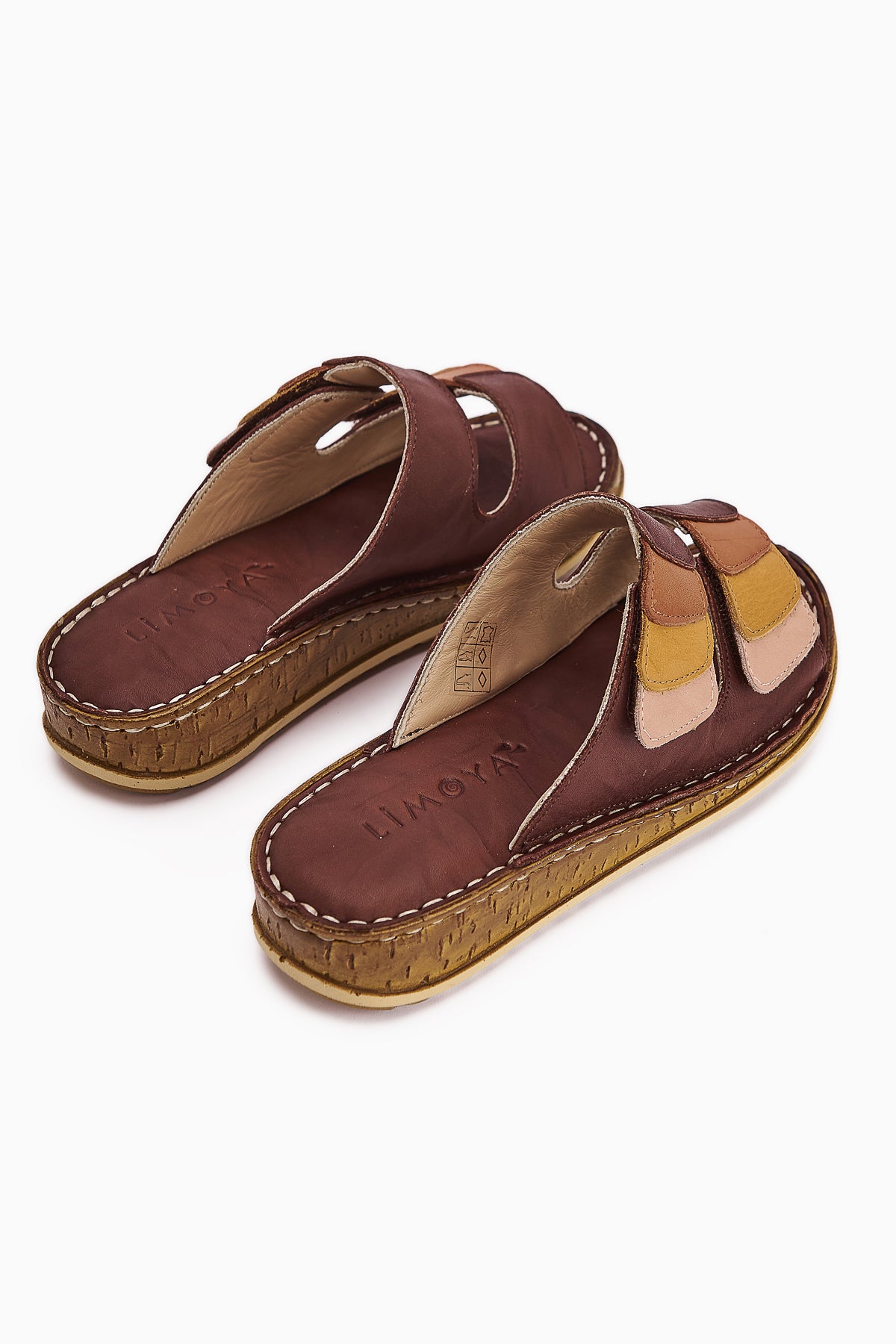 Genuine Leather Kassid Tan Comfort Slippers