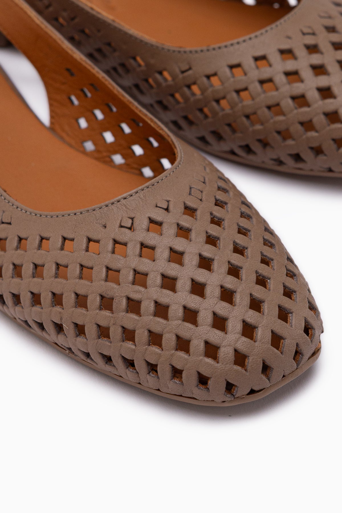 Monalis Genuine Leather Mink Elastic Women’s Sandal