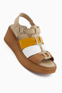 Larisa Genuine Leather Mink Women’s Sandal