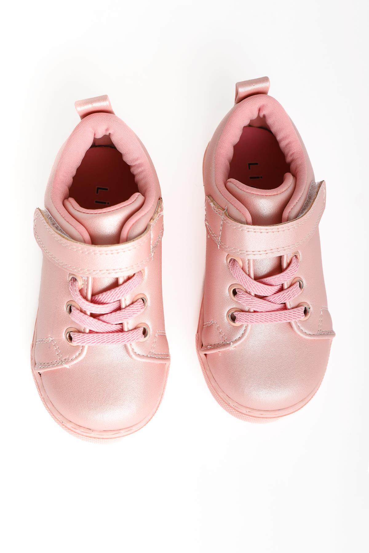 Daisy Pure Lace-Up Velcro Detail Baby Athletic Shoe