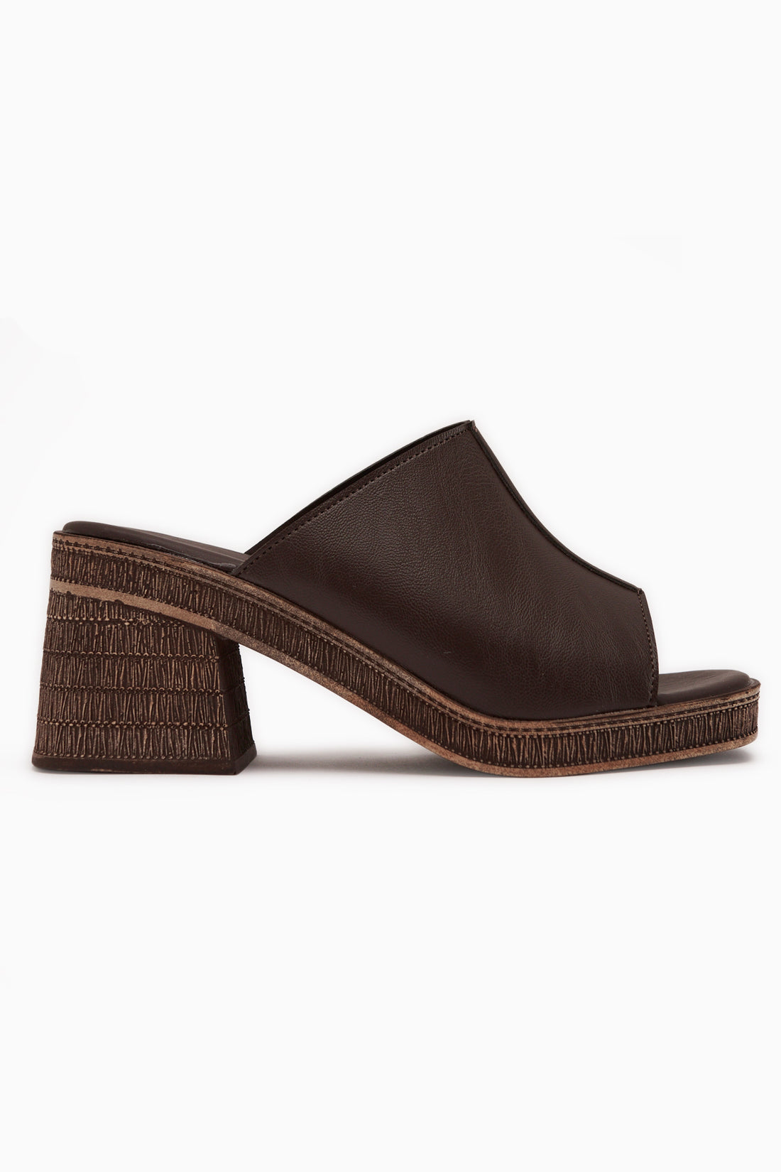 Fanny Brown Heeled Women’s Slippers