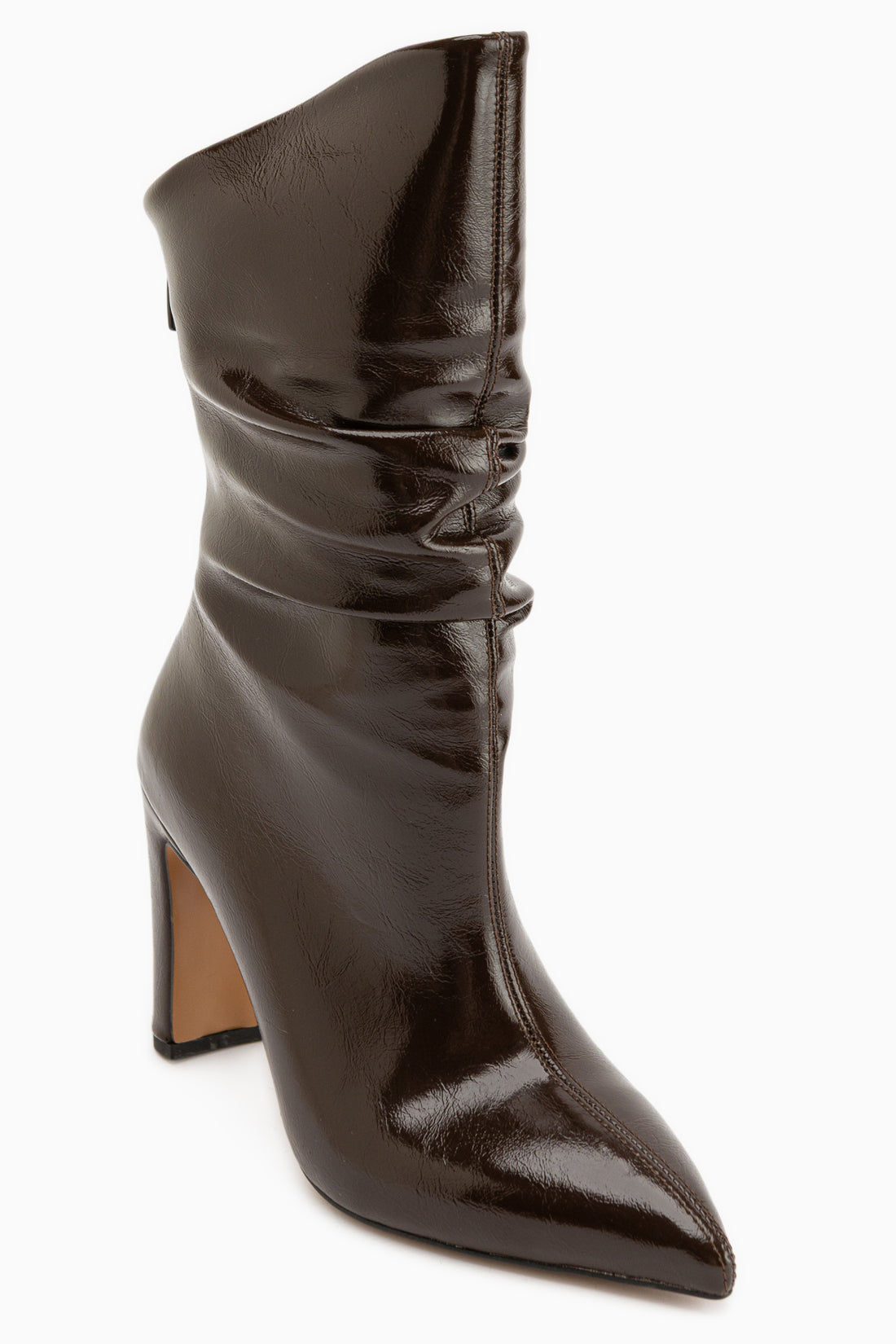 Lindy Brown Zippered Long Design Women’s Boots