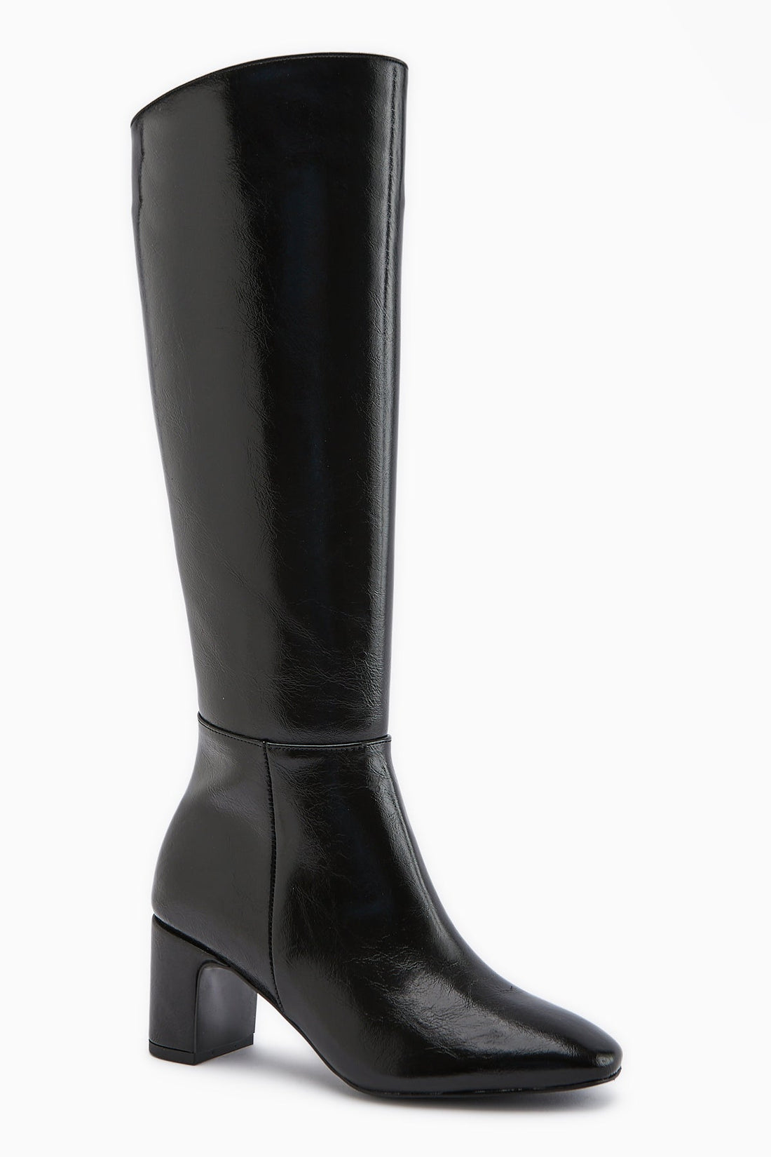 Larin Black Heeled Women's Boot