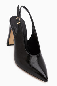 Daniela Black Pointed Toe Women’s Heeled Shoes