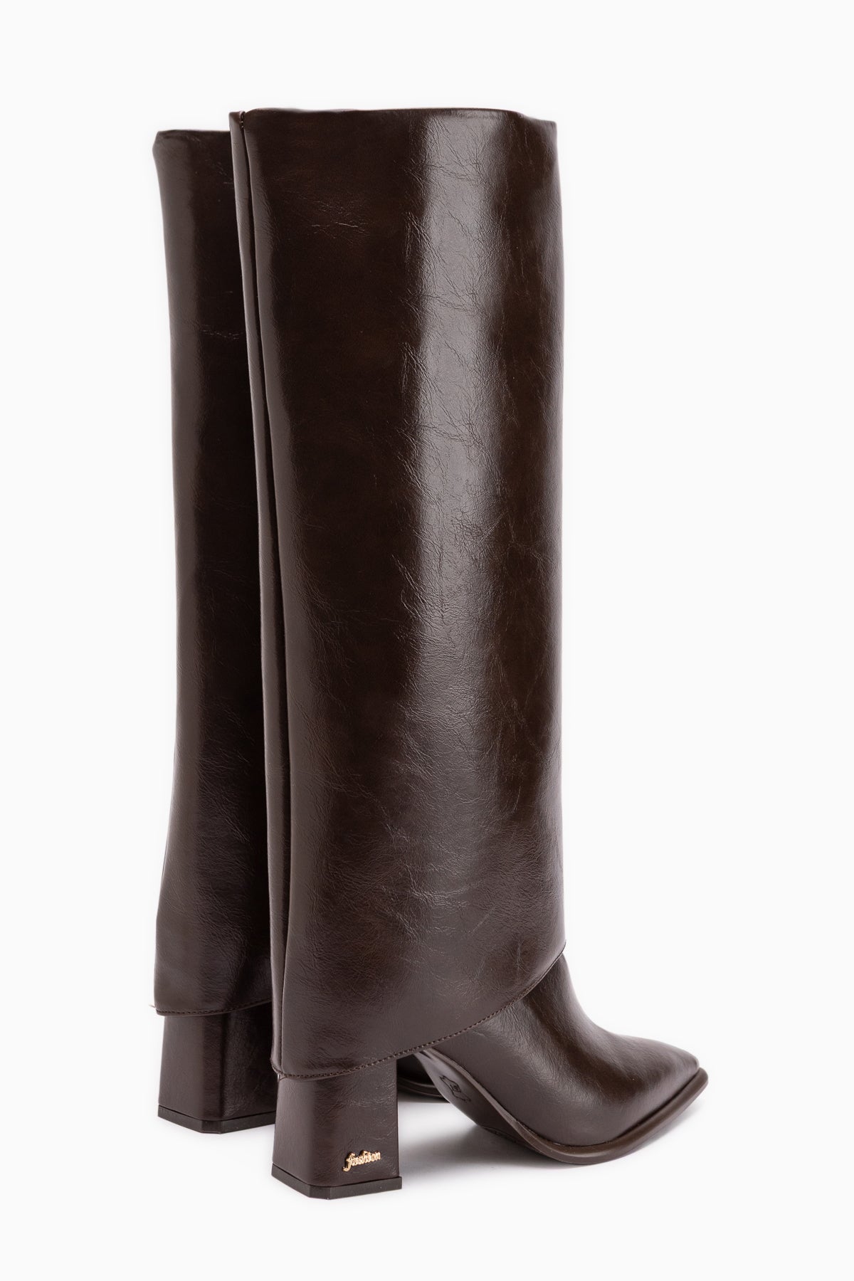 Mariam Brown Removable Cuff Women’s Boots