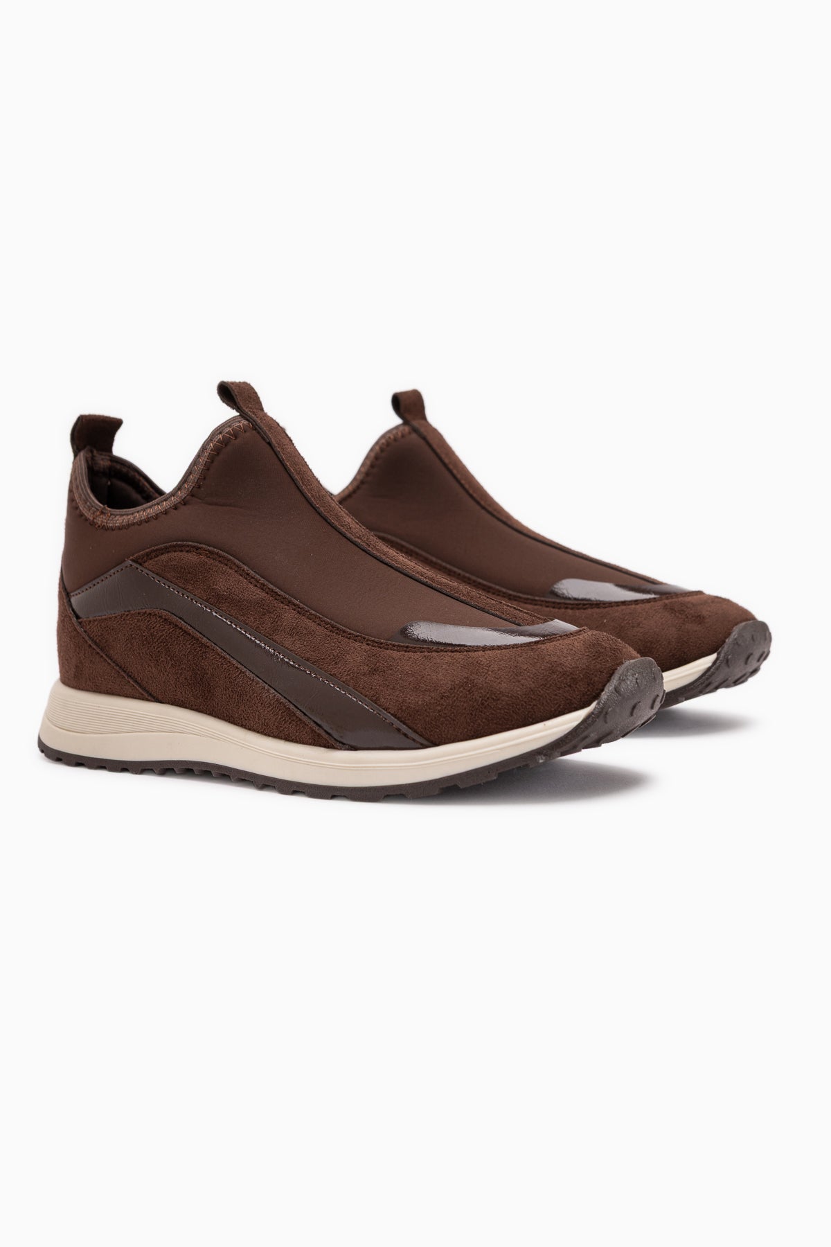 Etta Brown Suede Detailed Women’s Sneakers