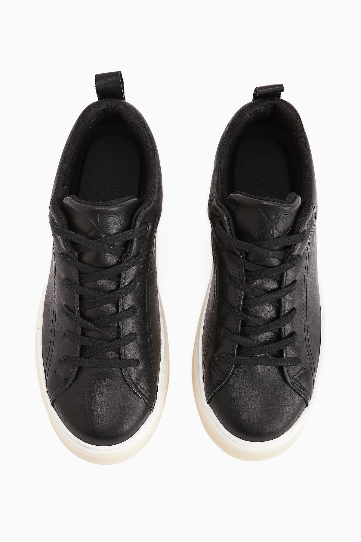 Lina Women's Genuine Leather Black Sneakers