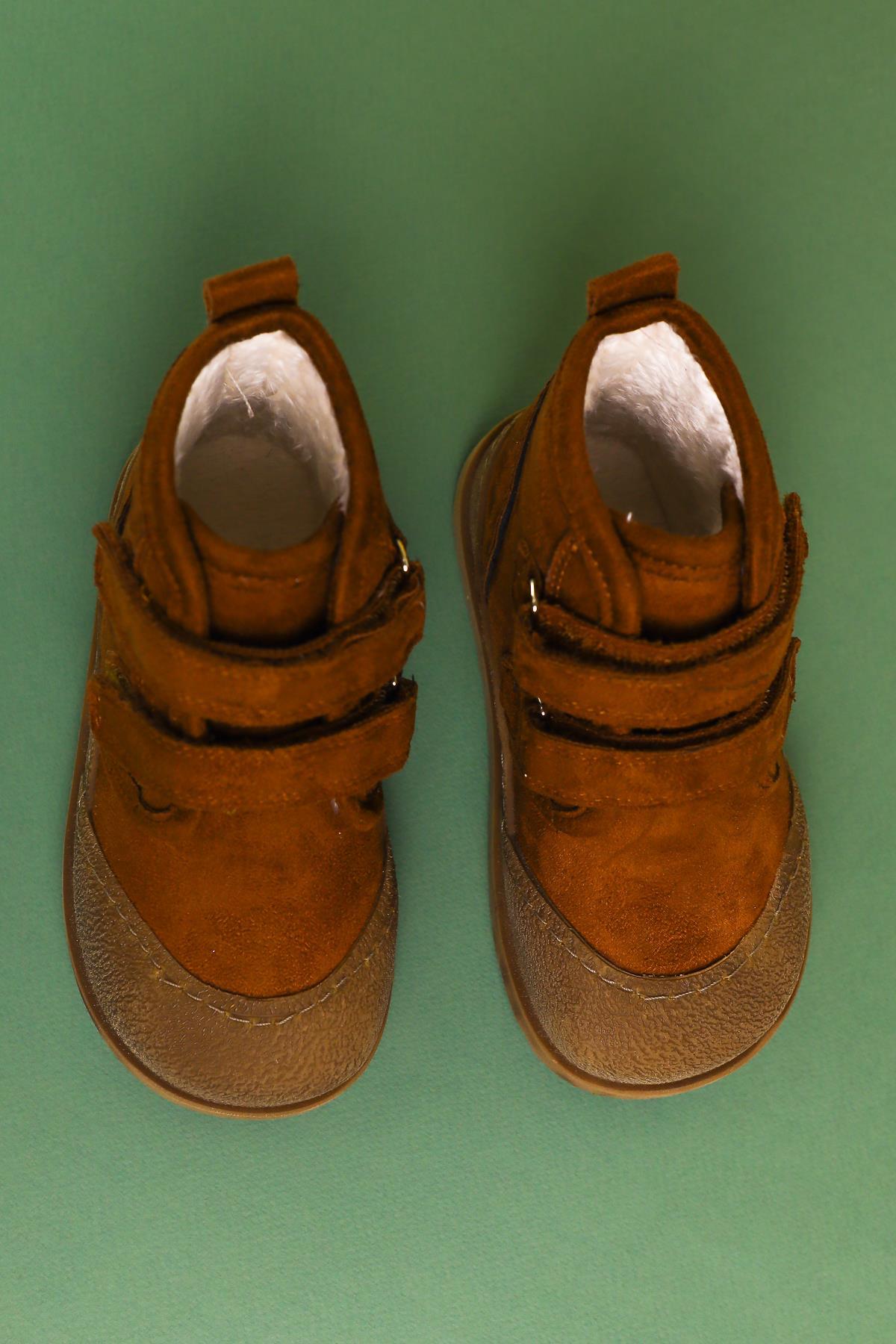 Jolan Taba Suede Velcro Kids' Boots